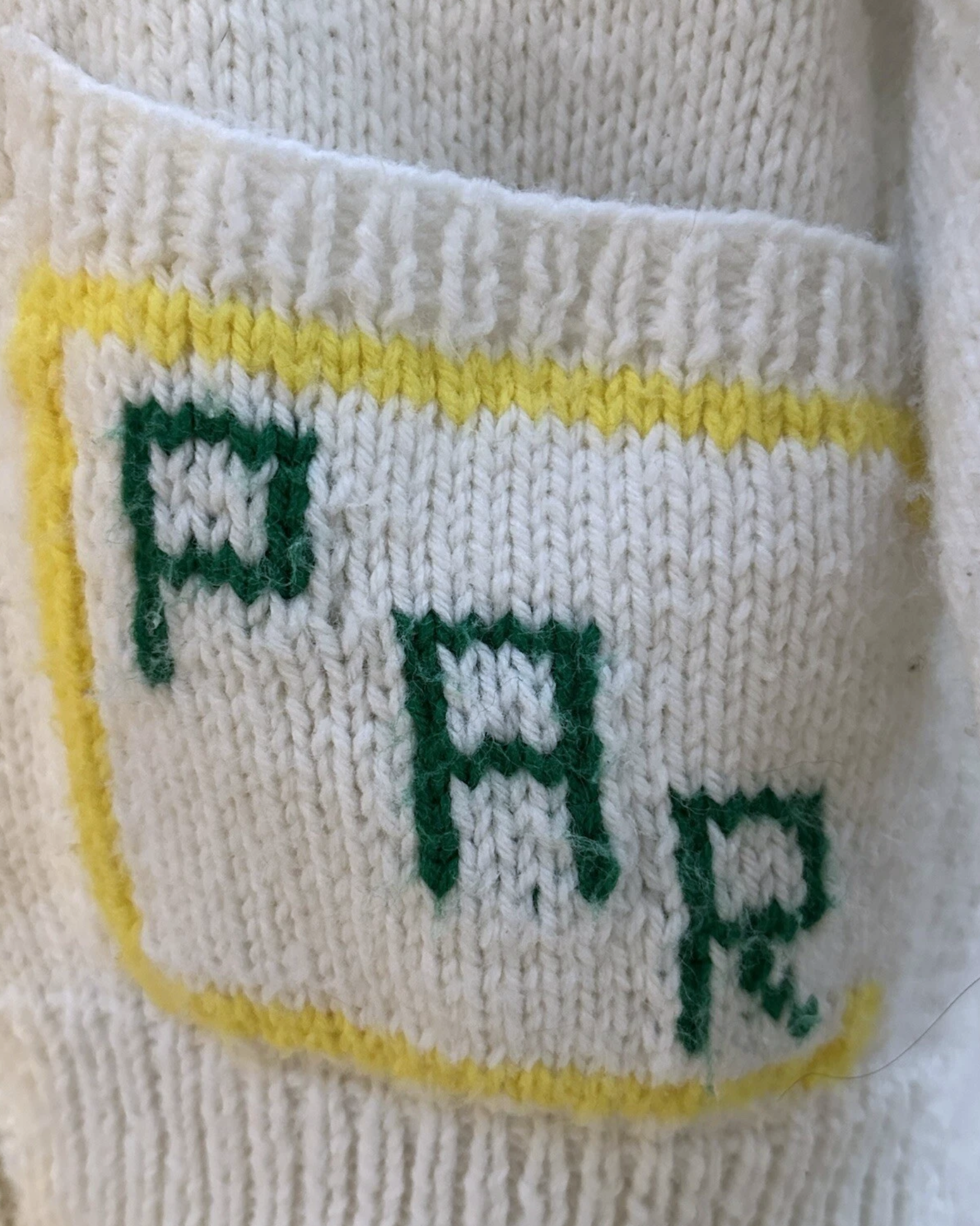 Vintage Golf Cowichan Sweater | Women’s Sz. S | c. 1950s–60s