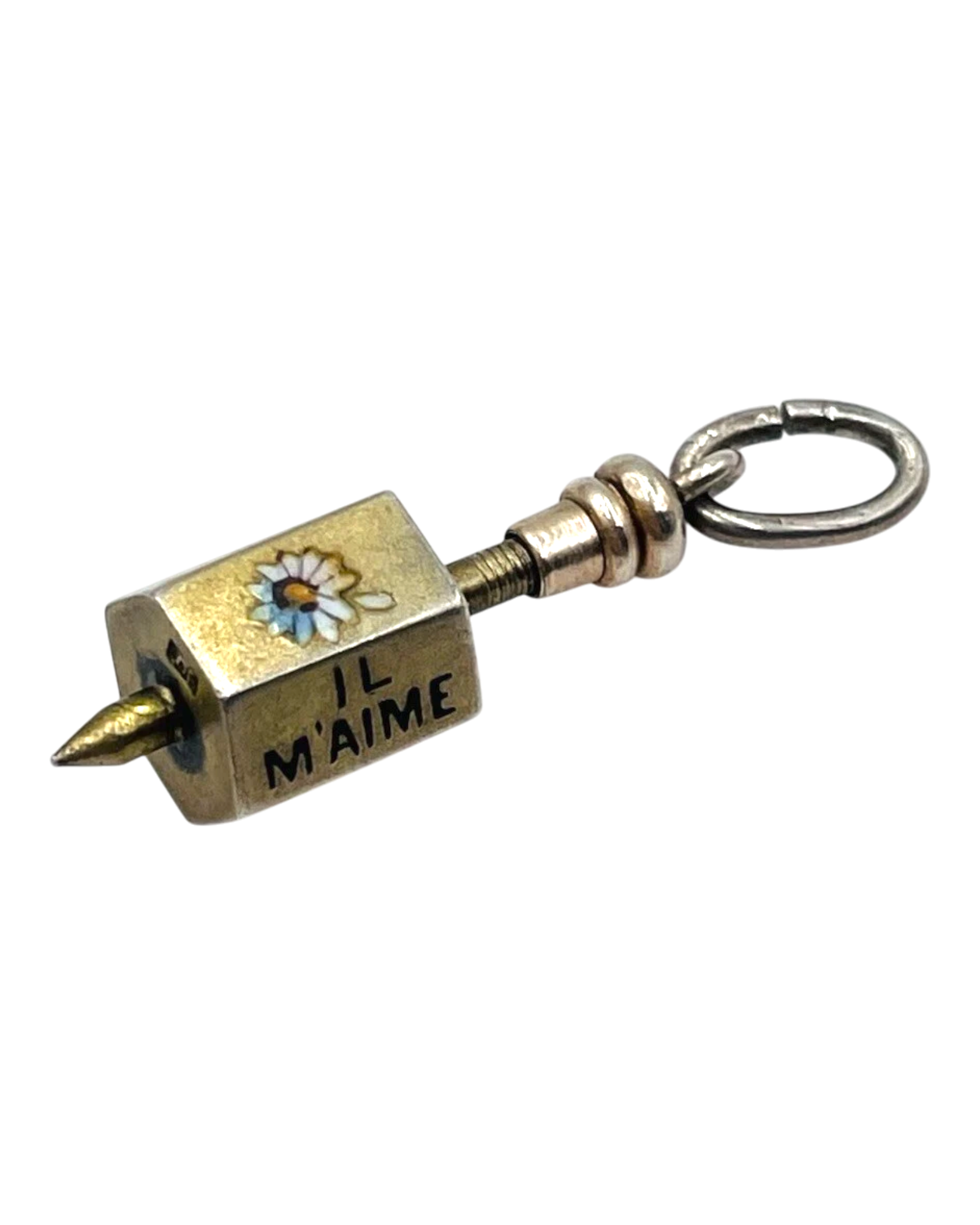 Spinner Charm Pendant | Antique French | c. Late 1800s