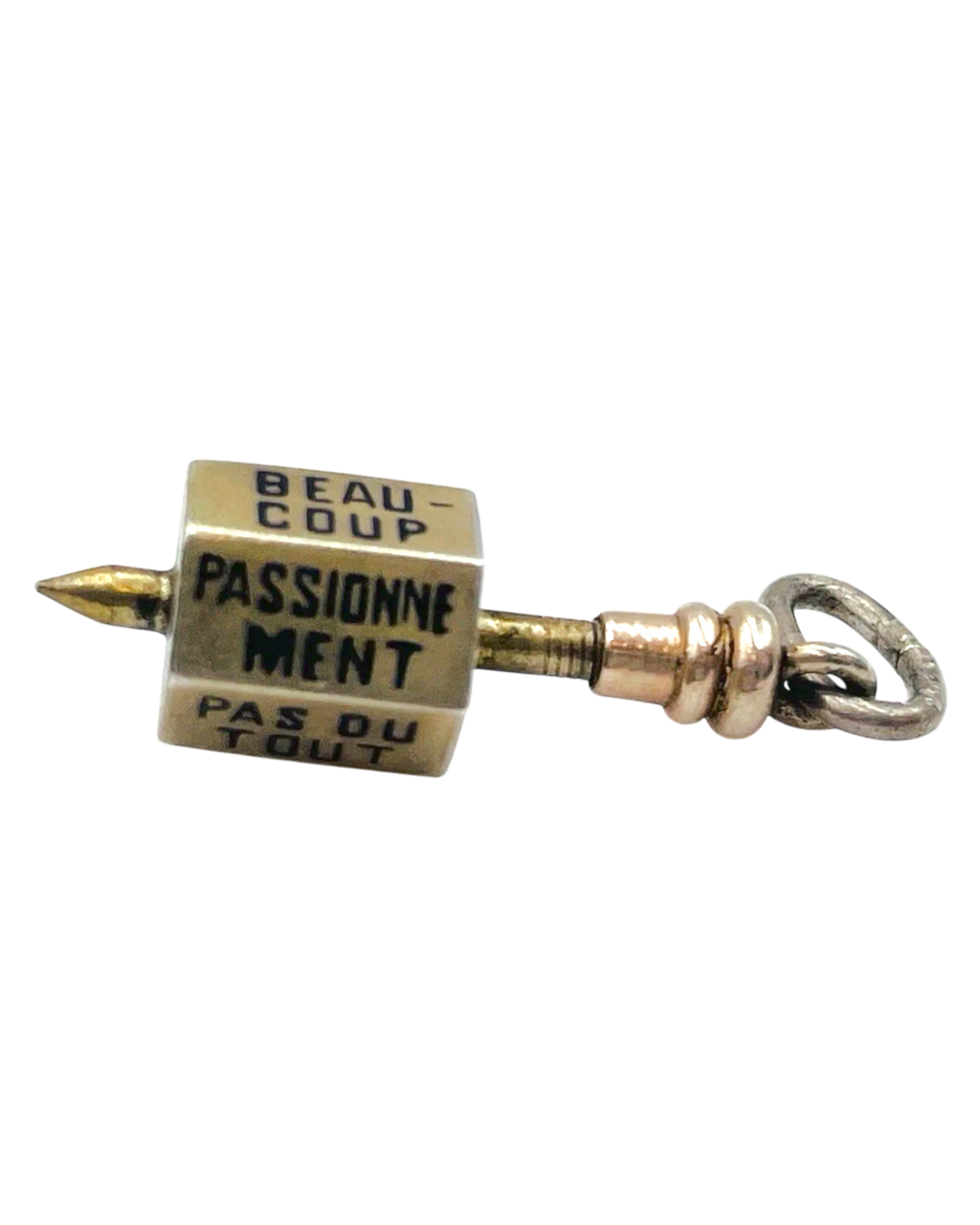 Spinner Charm Pendant | Antique French | c. Late 1800s