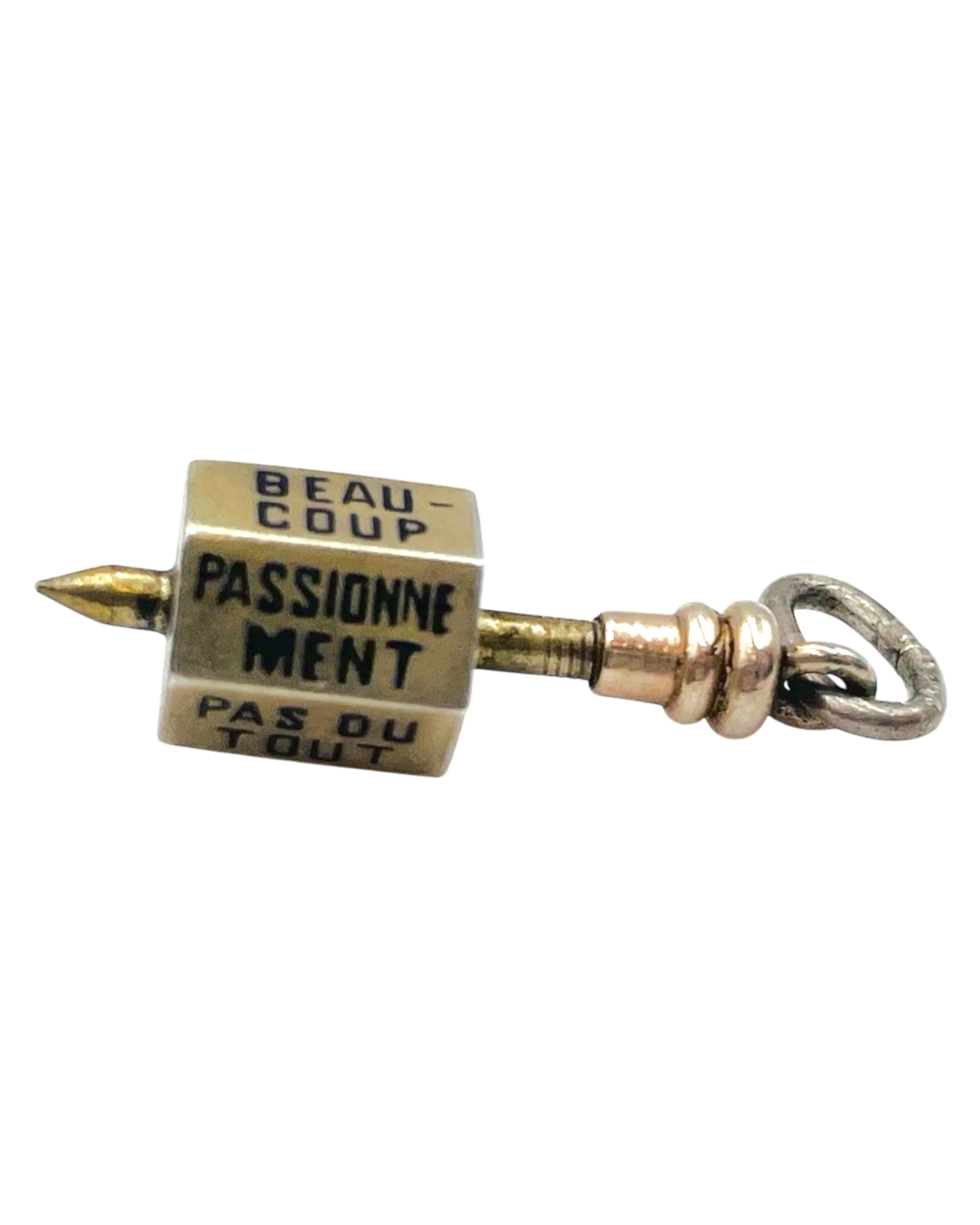 Spinner Charm Pendant | Antique French | c. Late 1800s