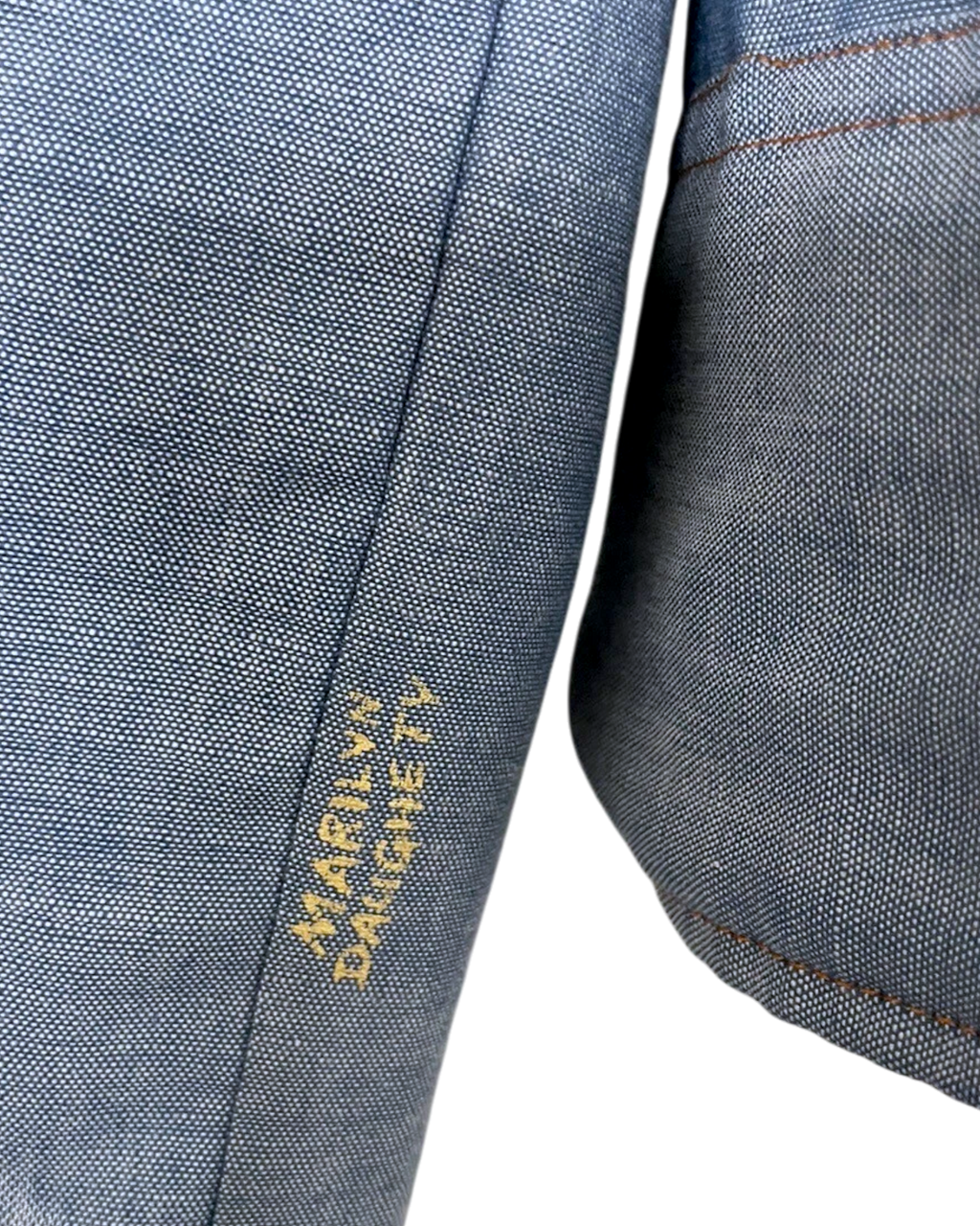 Hand-Painted Levi’s Baton Shirt | Sz. Kids 12 / Adult XS | c. 1970s