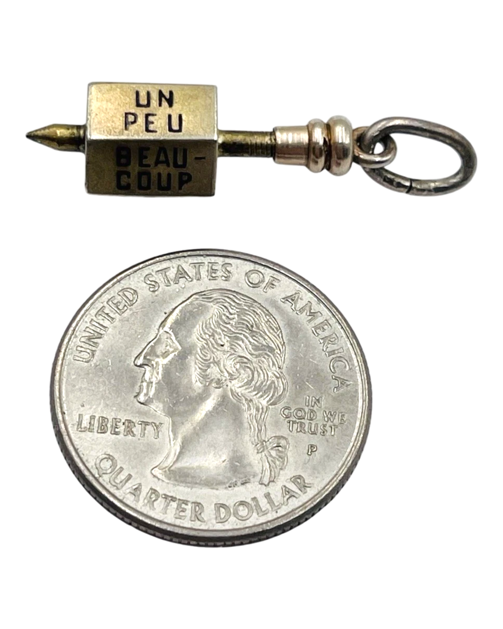 Spinner Charm Pendant | Antique French | c. Late 1800s