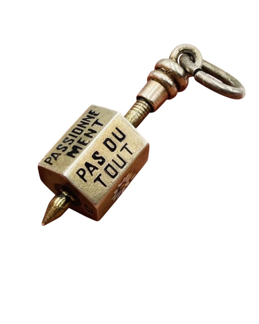 Spinner Charm Pendant | Antique French | c. Late 1800s