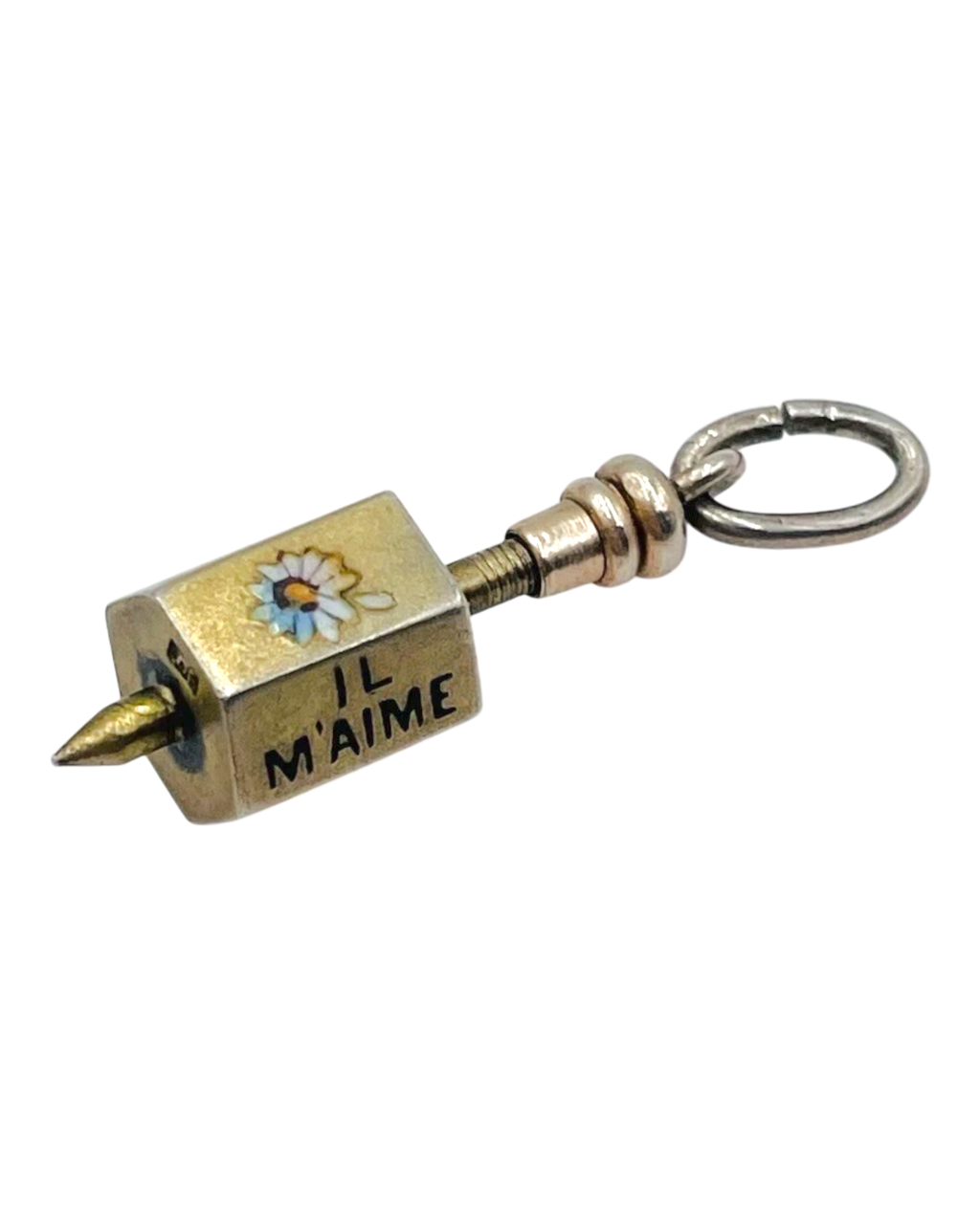 Spinner Charm Pendant | Antique French | c. Late 1800s