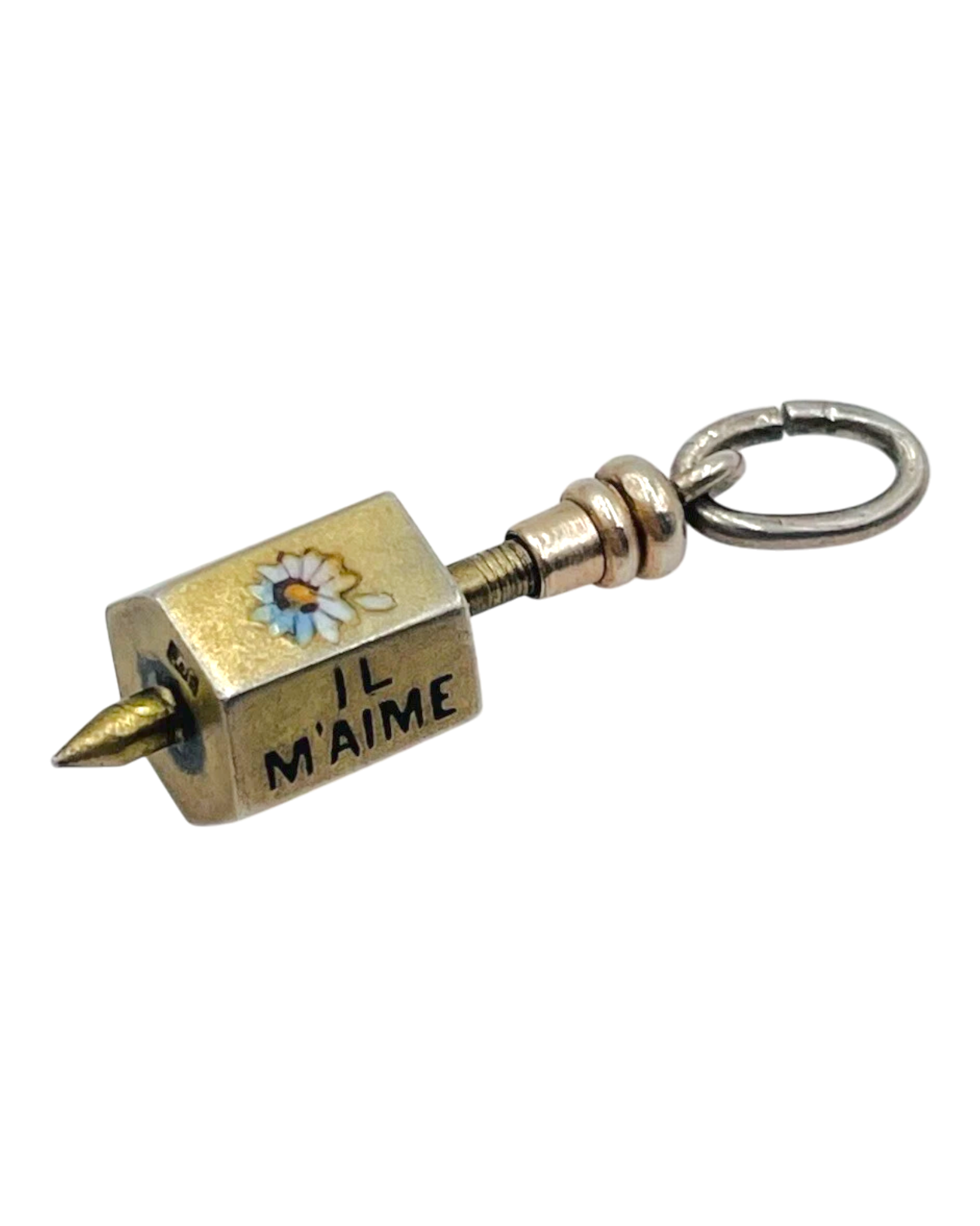 Spinner Charm Pendant | Antique French | c. Late 1800s