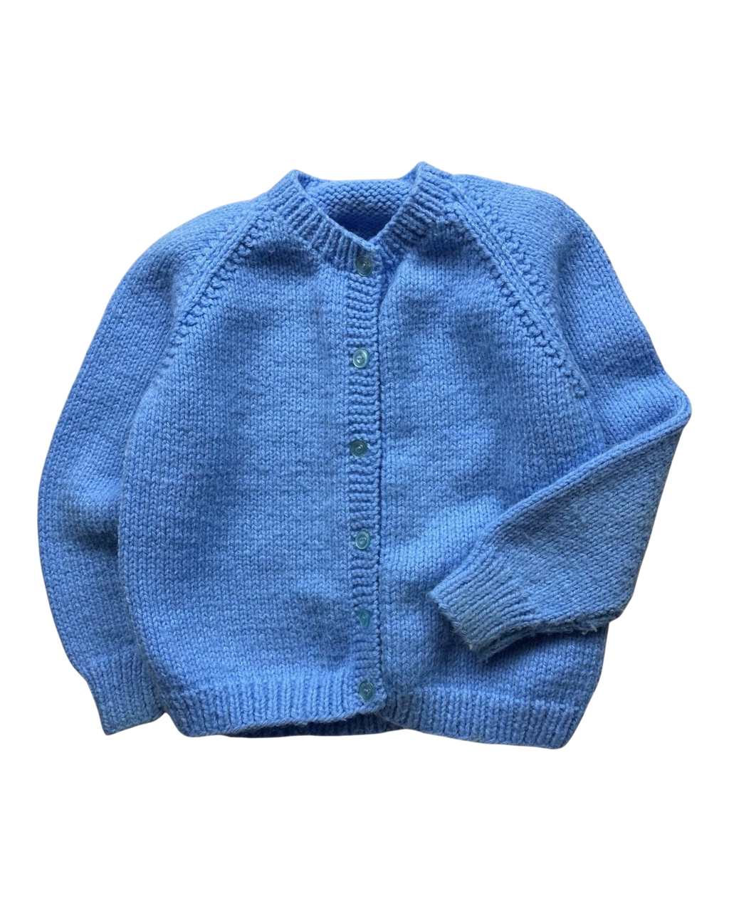 Rainbow Dove Knit Cardigan | Infant Sz. 3M | c. 1970s