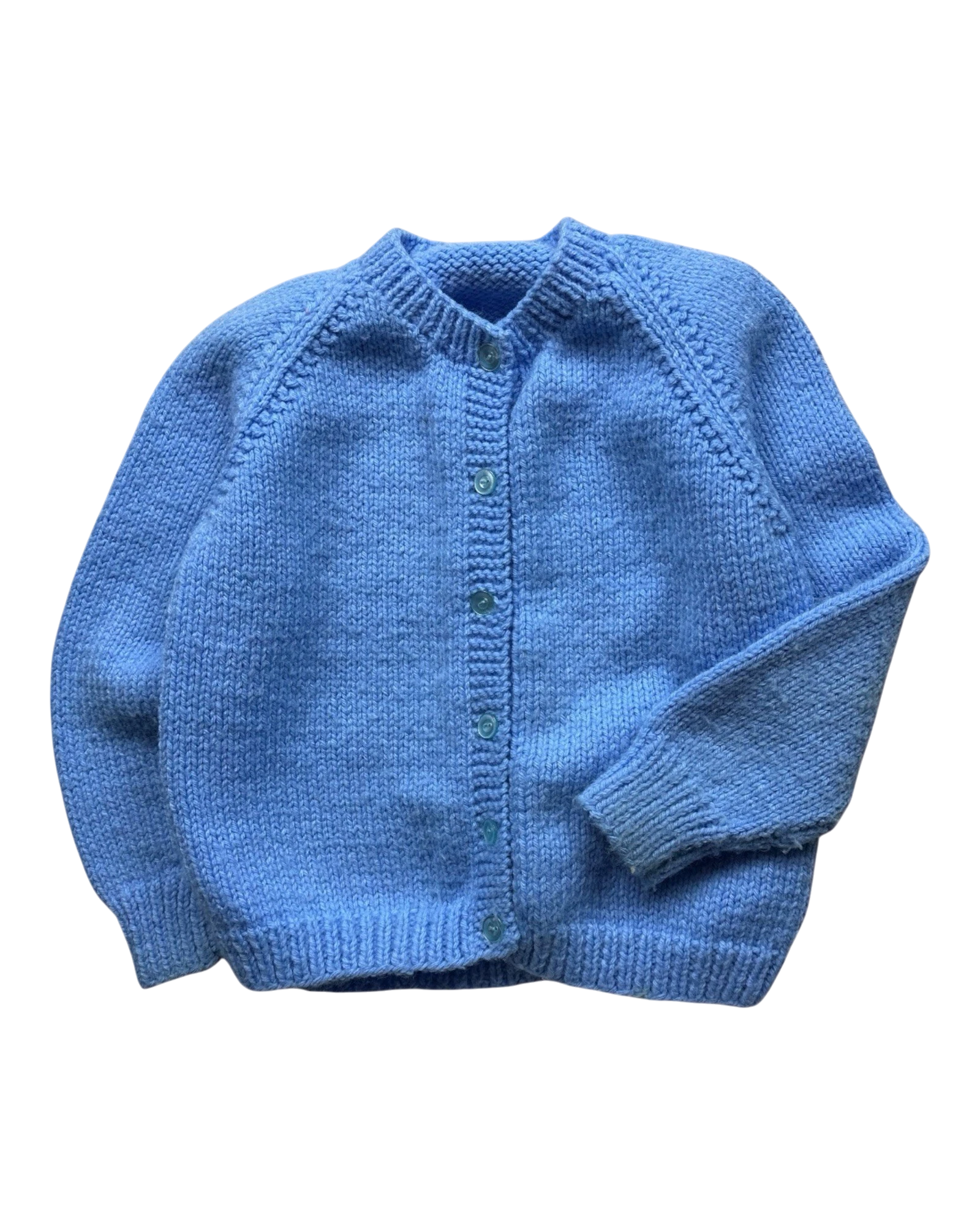 Rainbow Dove Knit Cardigan | Infant Sz. 3M | c. 1970s