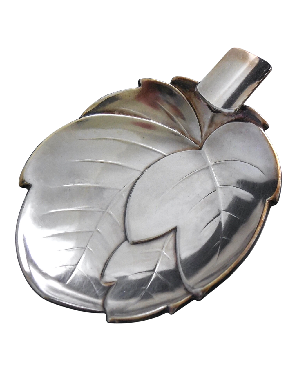 WMF Leaf Form Ash Trays | Set of 6 | Germany | c. 1930s–40s