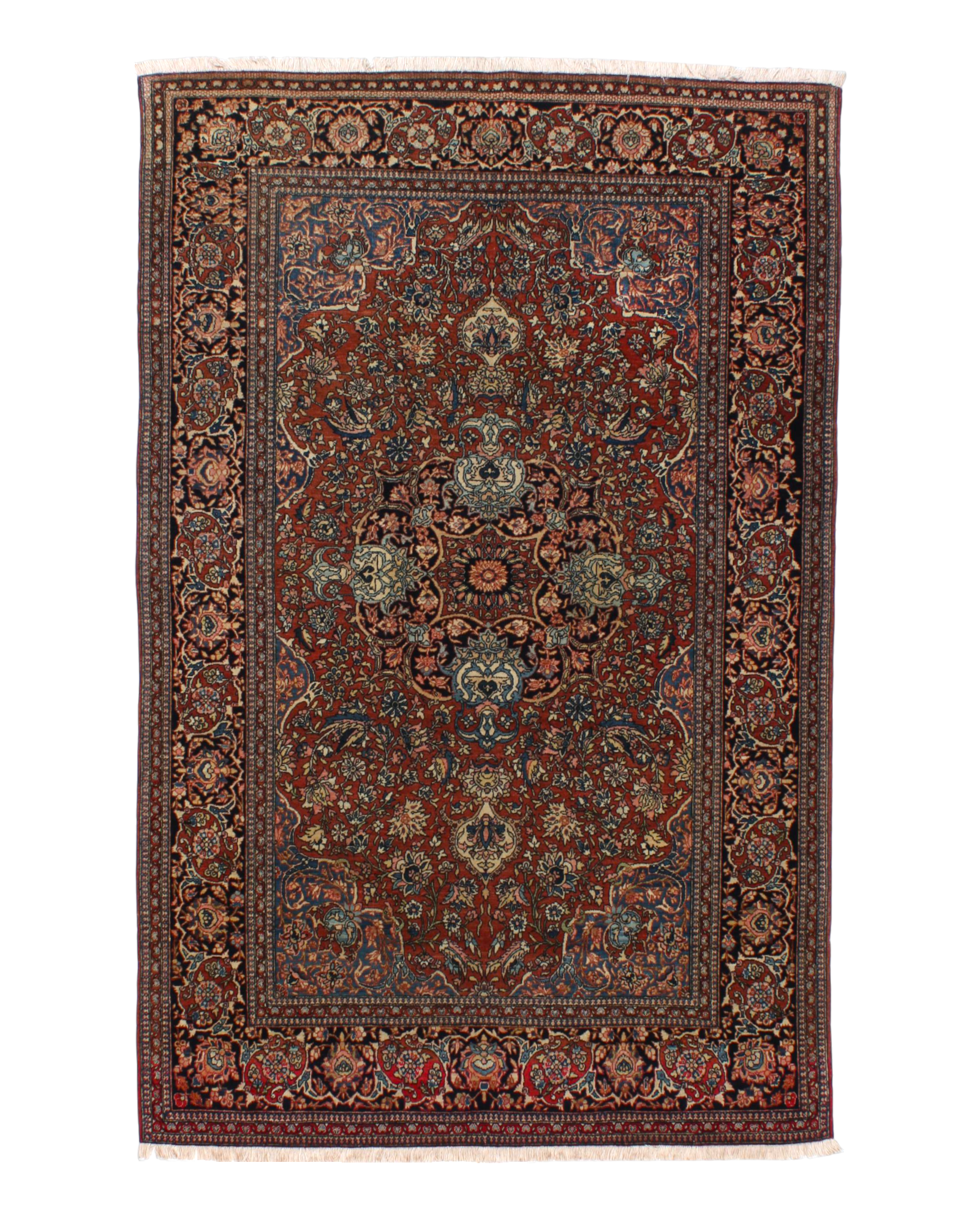 Antique Isfahan Persian Rug | 7'3" x 4'7" | c. 1930s